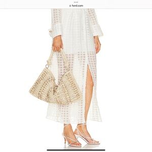 CULT GAIA HERA RAFFIA SHOULDER BAG